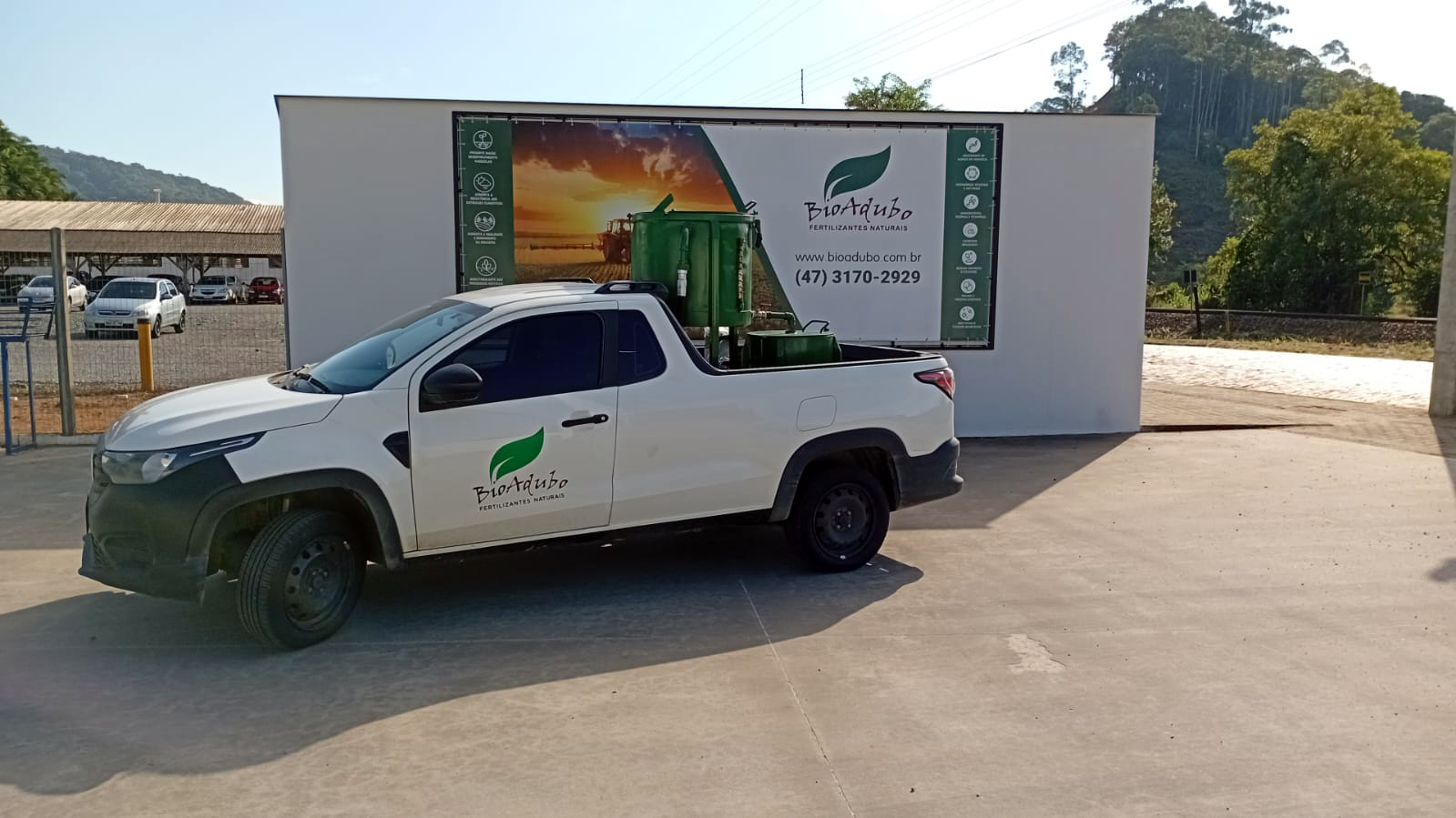 Bioadubo Móvel em Operação 2